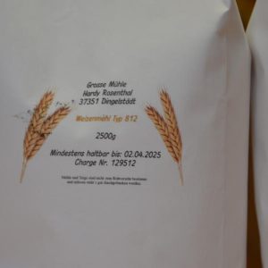 Weizenmehl Type 812 – kräftig, aromatisch & vielseitig